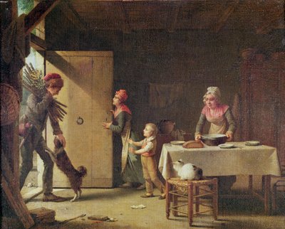 The Rustic Family by Michel Martin Drolling